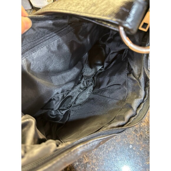 Rama Leathers Concealed Carry Shoulder Bag Black Leather NEW - Picture 6 of 7